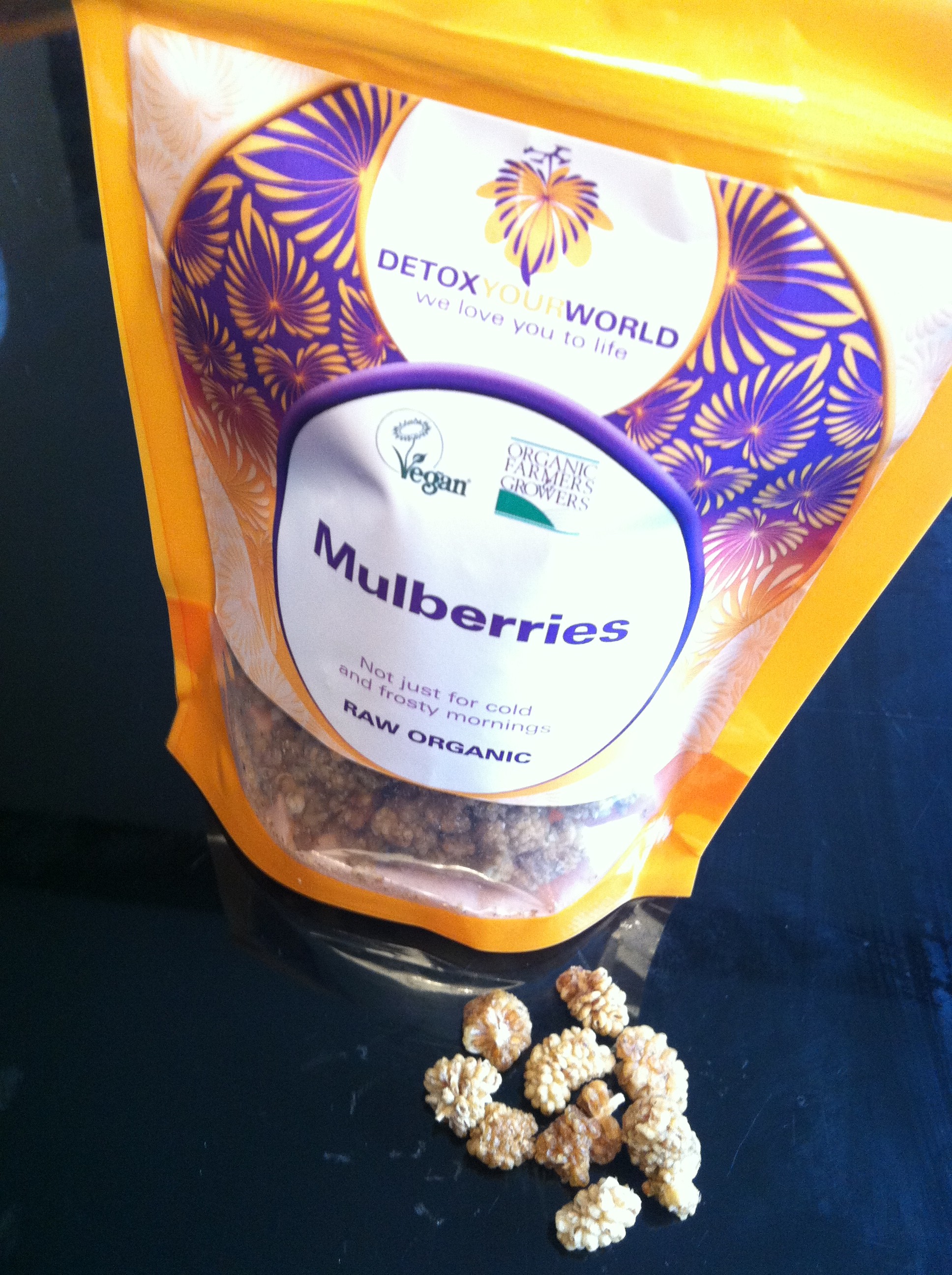 Dried mulberries from Detox Your World